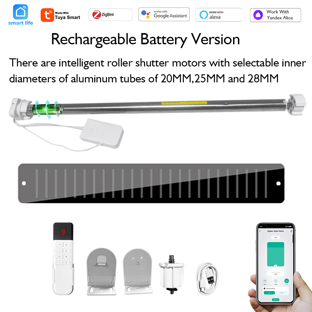 Smart Home Youtube - Tuya Zigbee Batterie Shutter Rollo Motor