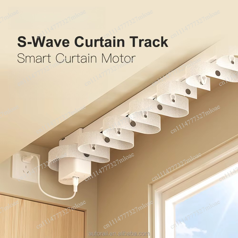 Curtain Motor - Komplette versteckte Schienen- und Motor-Komplettanlage für