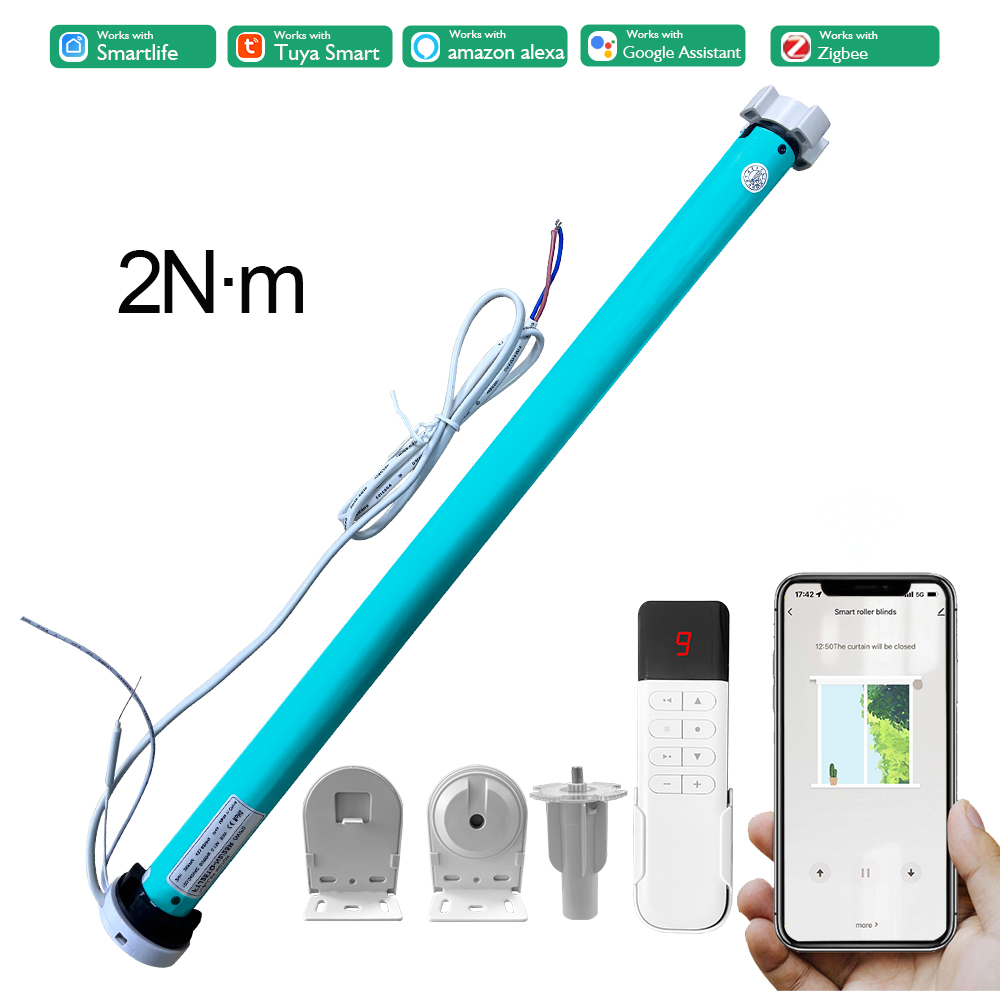 Smart Home Youtube - 2N AC100-240V Tuya Zigbee Smart Rollos