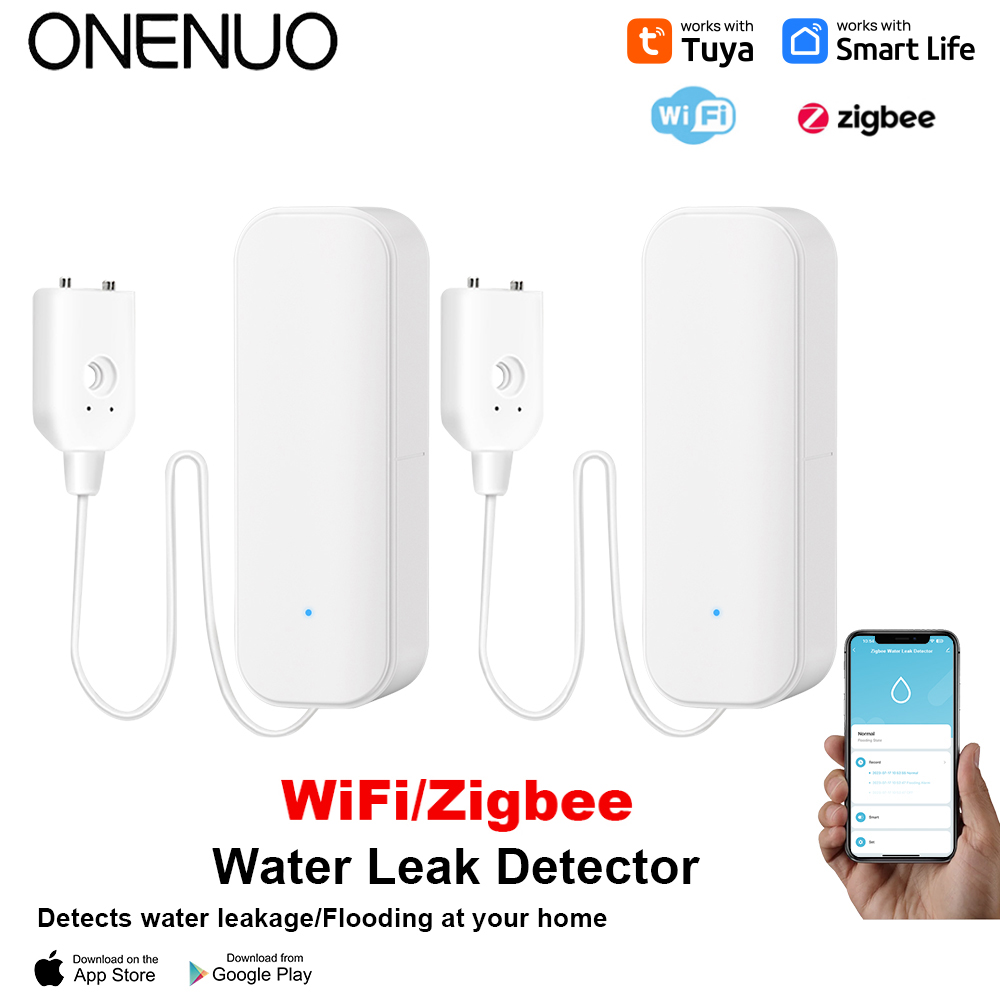 Smart Home Ecosystems - WiFi/Zigbee Wasser Sensor Tuya Leckage Alarm
