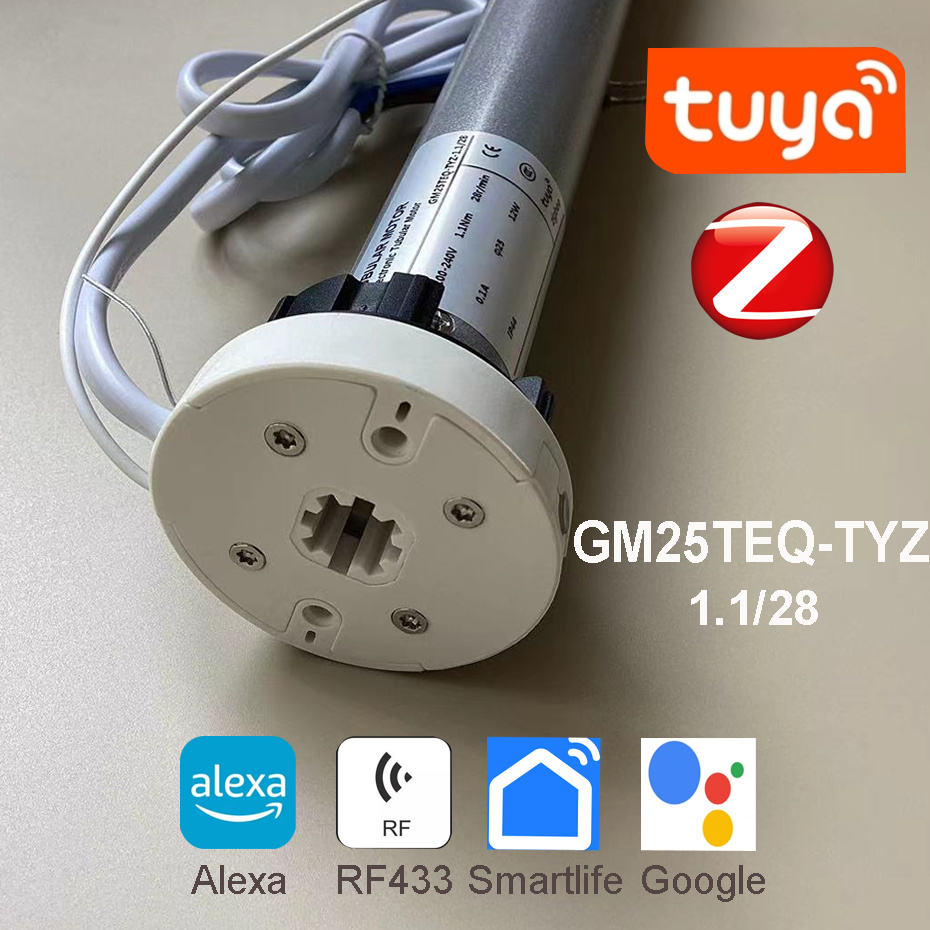 Smart Home Youtube - Tuya Zigbee GM25TEQ 1.1N Smart Rollos