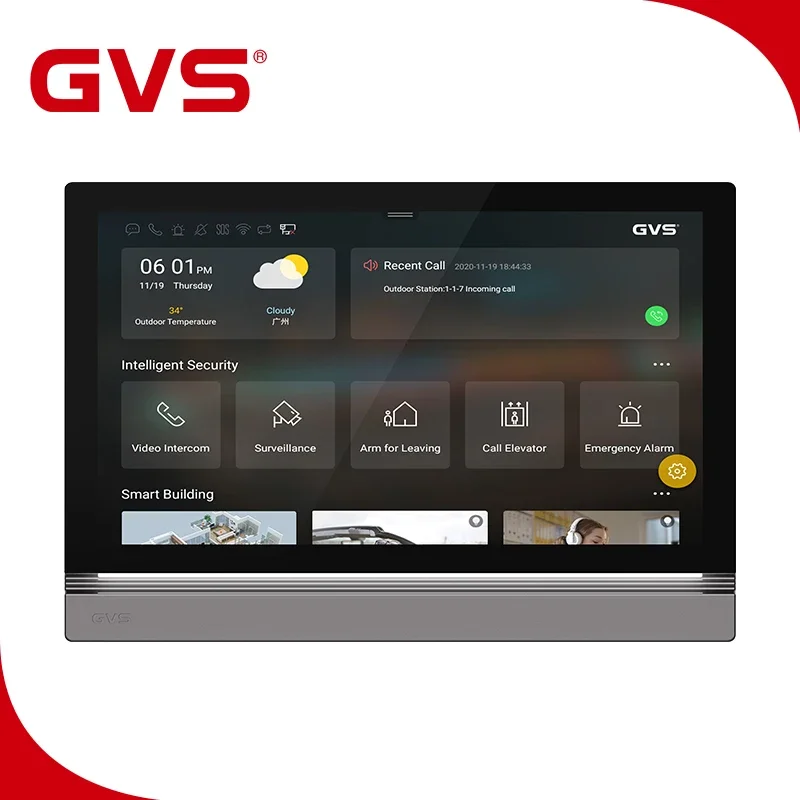 Smart Home Control - NEUES KNX-Touchpanel Unterstützt Alle Funktionen des