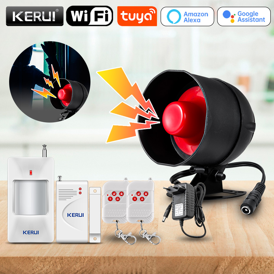Smart Home Ecosystems - KERUI Tuya Smart WIFI Drahtlose Sicherheit