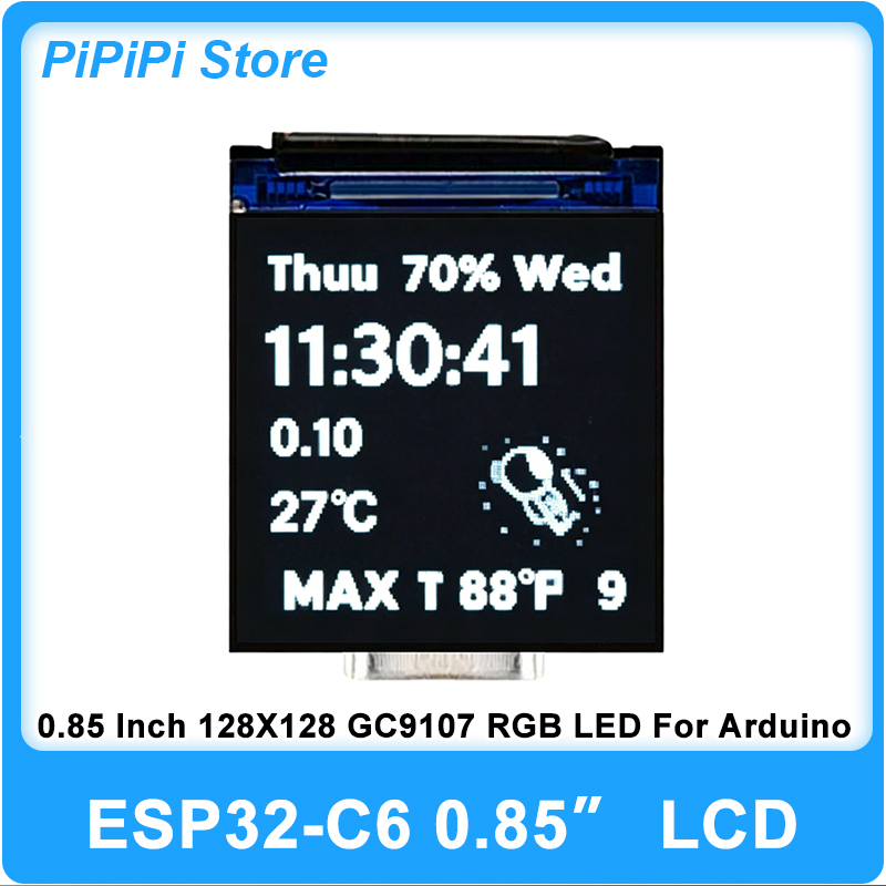ESP32 C6 0,85 Zoll 128X128 IPS – Smart Home Esp32 Bewertung und Preis