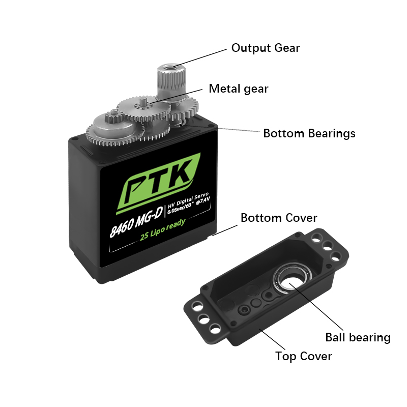 PTK 8460 MG-D9g Digitaler Serv – Curtain Motor Bewertung und Preis