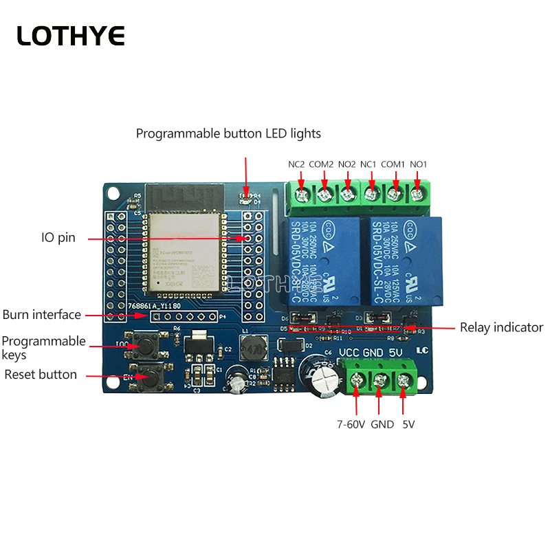 ESP32 Dual-Kanal WLAN Bluetoot – Smart Home Esp32 Bewertung und Preis