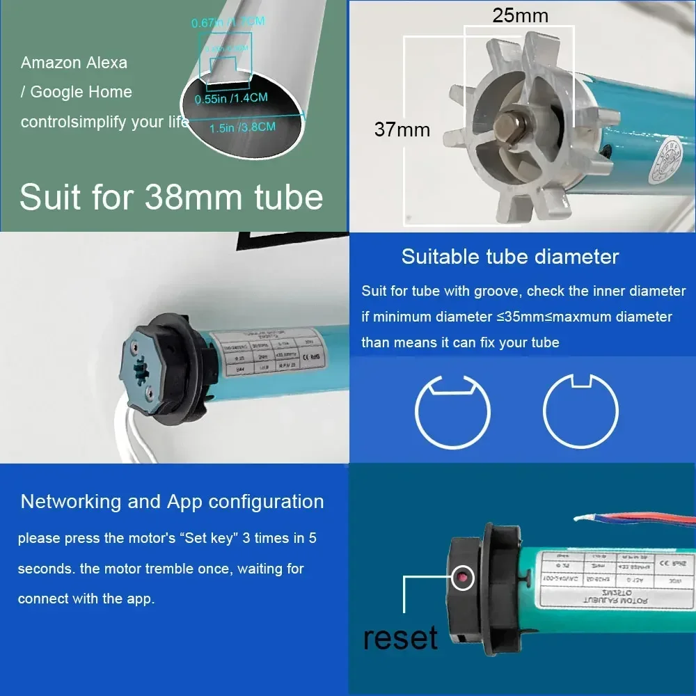 SZMYQ 25mm 2N Tuya Smart Vorha – Curtain Motor Bewertung und Preis