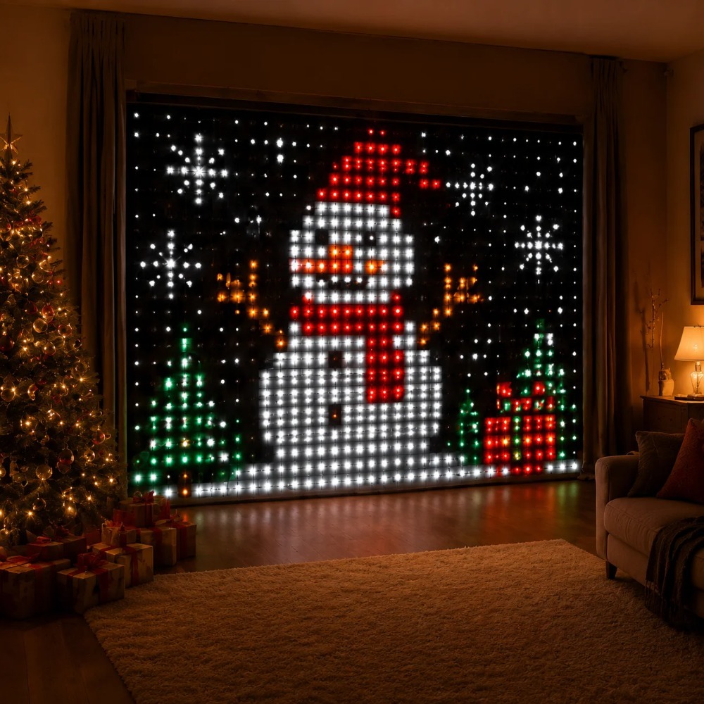 LED-Pixel-Lichtvorhang mit Blu – Smart Home Control Bewertung und Preis