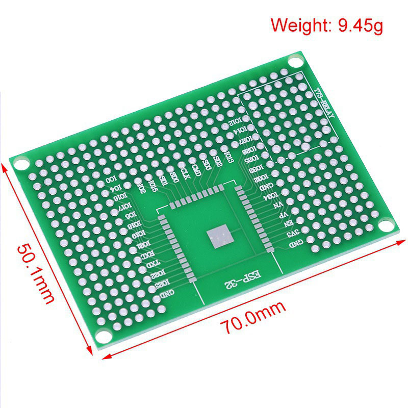 2~100 Stück 5X7 Doppelseitige  – Smart Home Esp32 Bewertung und Preis
