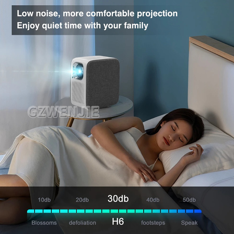 H6 Mini-Projektor LED 1080P Fu – Smart Home Tv Bewertung und Preis