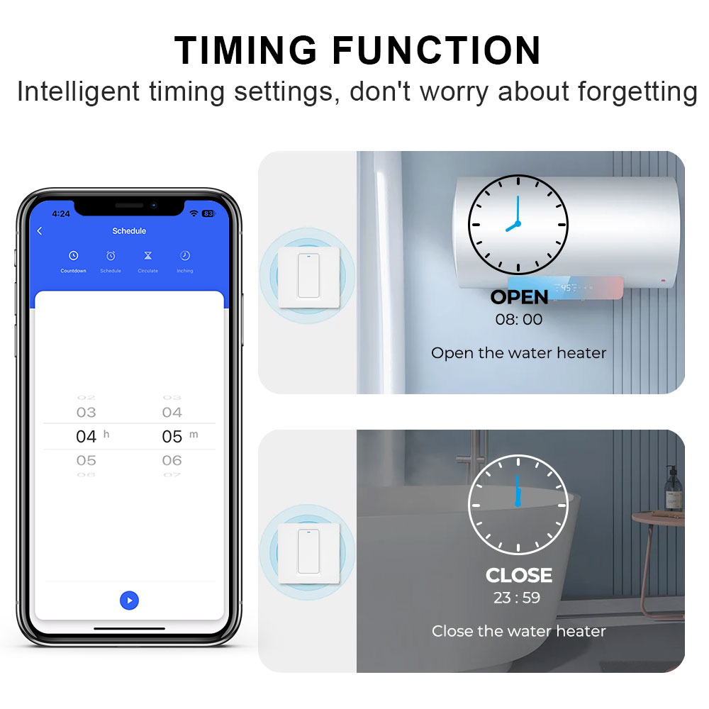 Intelligenter Warmwasserbereit – Smart Home Switch Bewertung und Preis