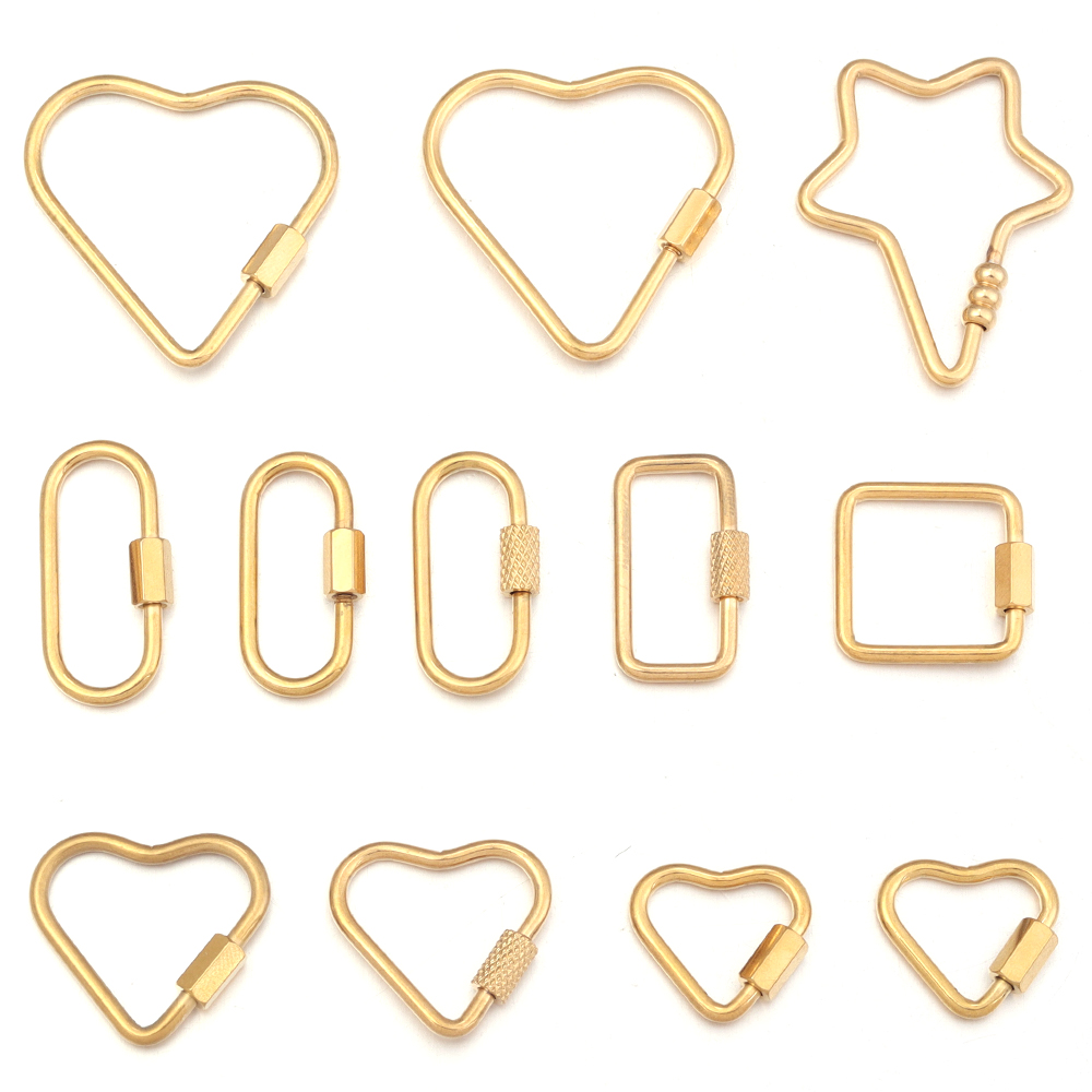 2pcs Gold Edelstahl Herz Schra – Smart Home Key Bewertung und Preis