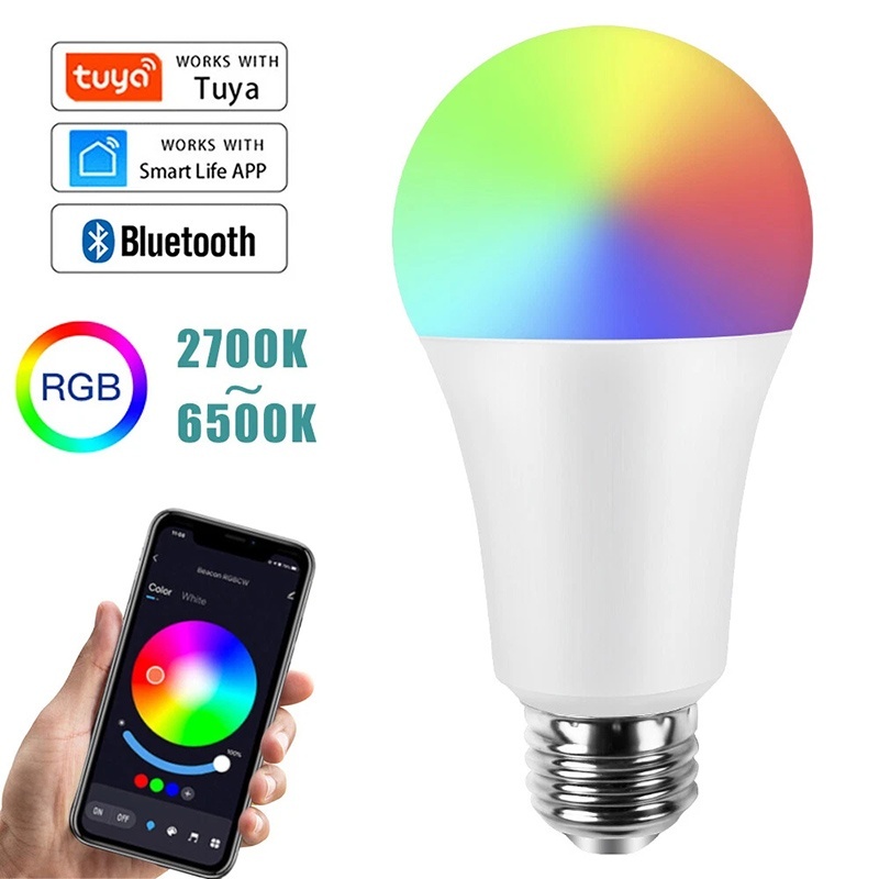 E27 WiFi Smart LED-Lampe RGBCW – Voice Control Light Bulb Bewertung und Preis
