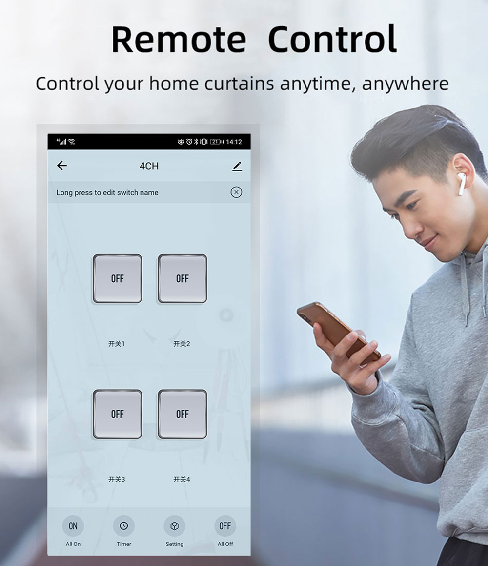 Tuya 4-Kanal Zigbee Schaltrela – Smart Home Switch Bewertung und Preis