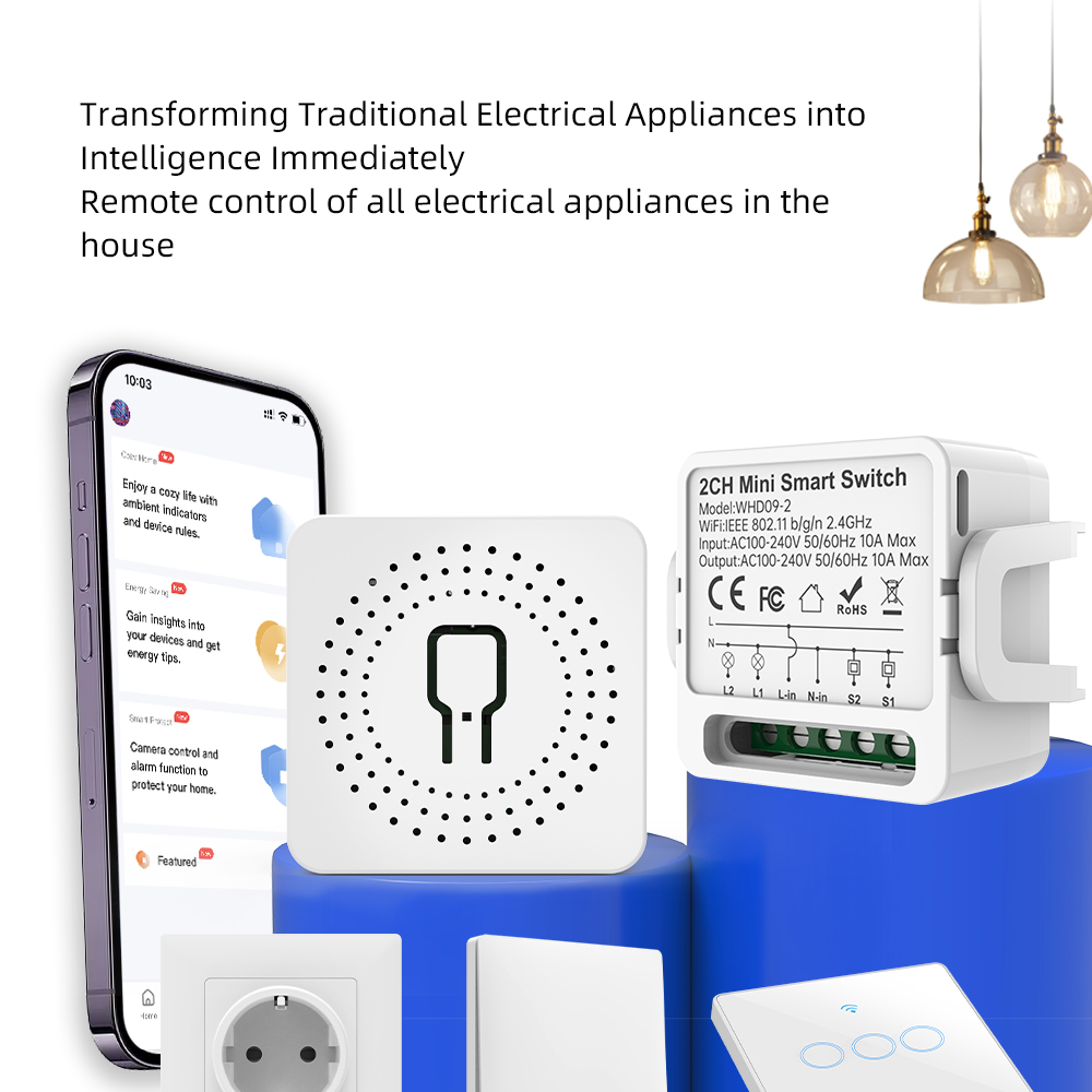 2-Wege Tuya Smart Switch 2-Gan – Smart Home Switch Bewertung und Preis