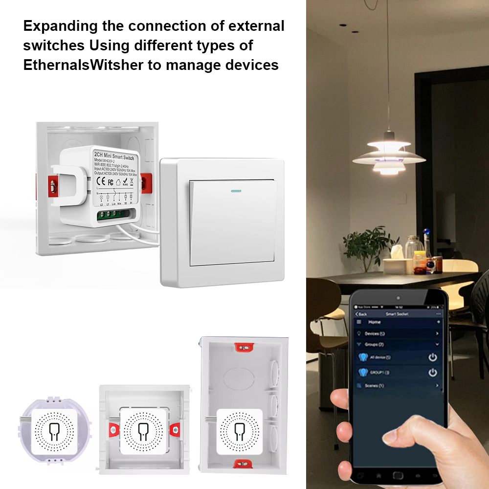 2-Wege Tuya Smart Switch 2-Gan – Smart Home Switch Bewertung und Preis